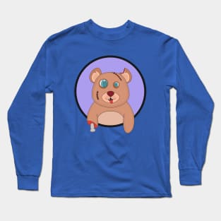 Zombie Bear Long Sleeve T-Shirt